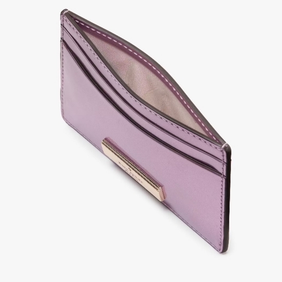 Kate Spade Kenzie Boxed Small Card Holder: Quartz Pink, 4.0×3.04, NWT - Picture 2 of 4